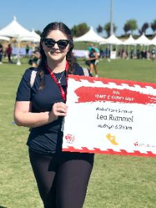 Lea's fundraising page