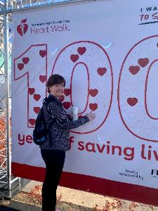 Liz's fundraising page