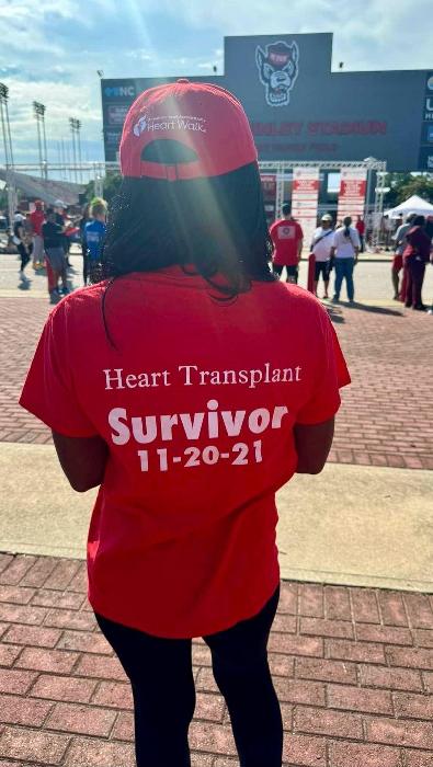 Kim's fundraising page