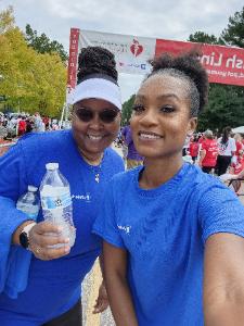 Myka's fundraising page