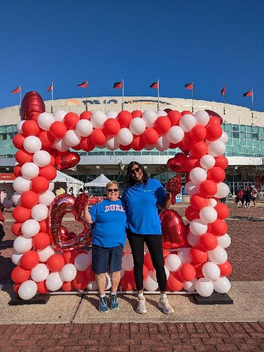 Mary's fundraising page