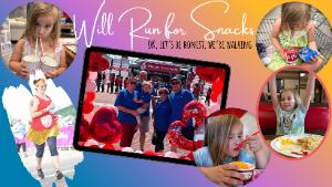 Will Run for Snacks fundraising page