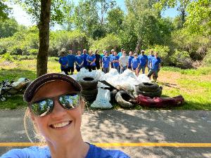 Allison's fundraising page