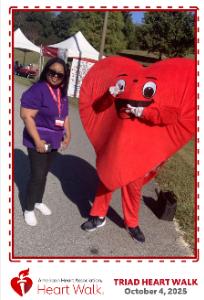 Crystal's fundraising page