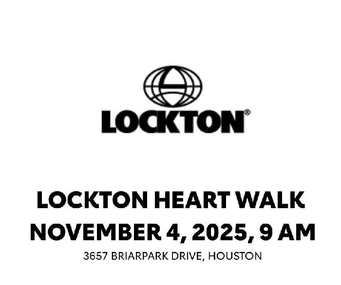 Houston Team Lockton fundraising page