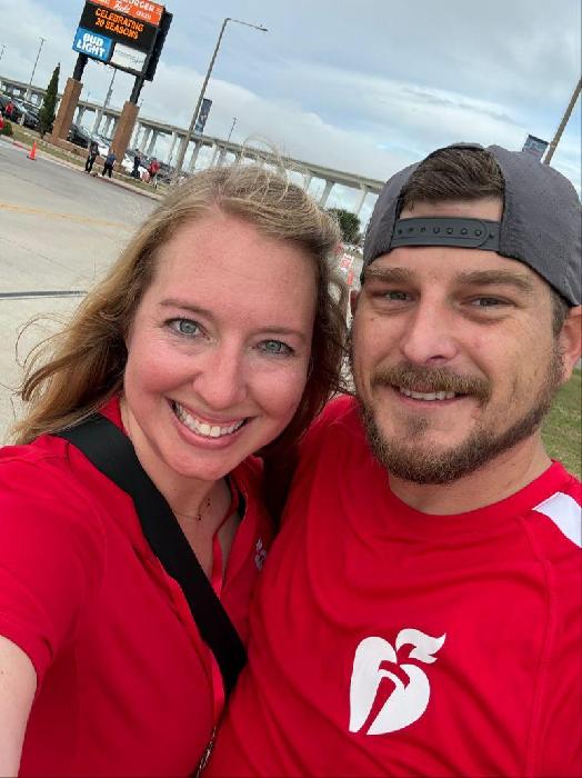 Curtis's fundraising page