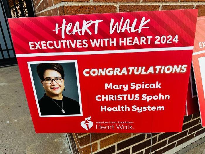 Mary's fundraising page