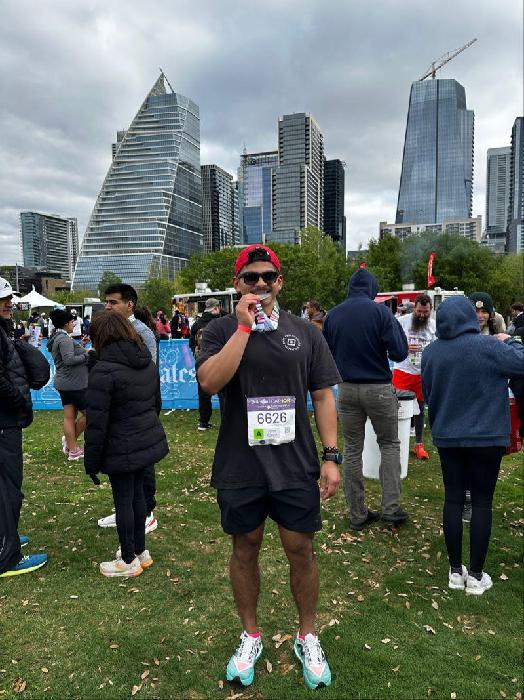 John's fundraising page