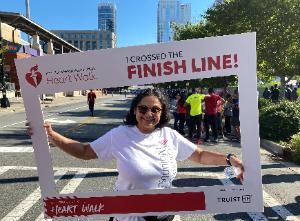 Walk4heartbeats fundraising page