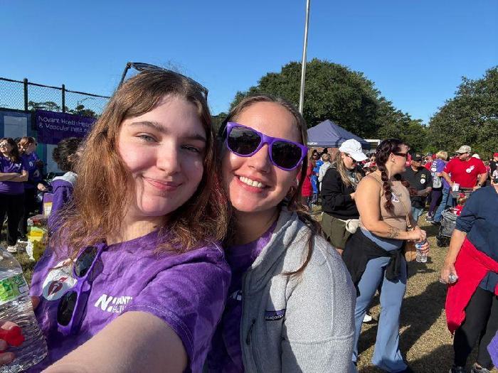 Ellianna's fundraising page