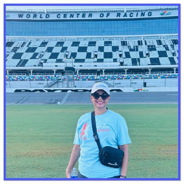 Inelda's fundraising page