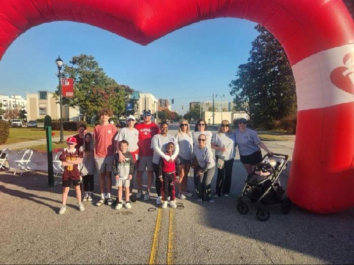 Tonya's fundraising page