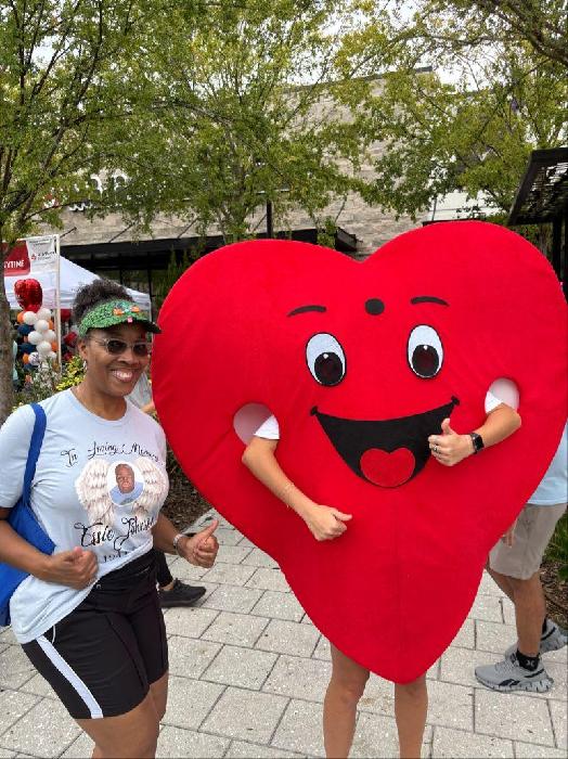 Kim's fundraising page