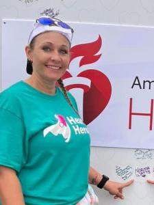 Laura's fundraising page