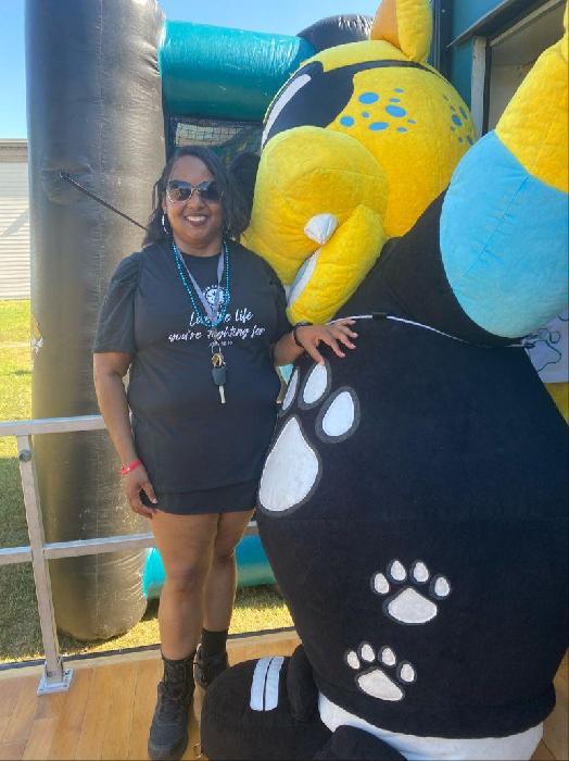 Trace's fundraising page