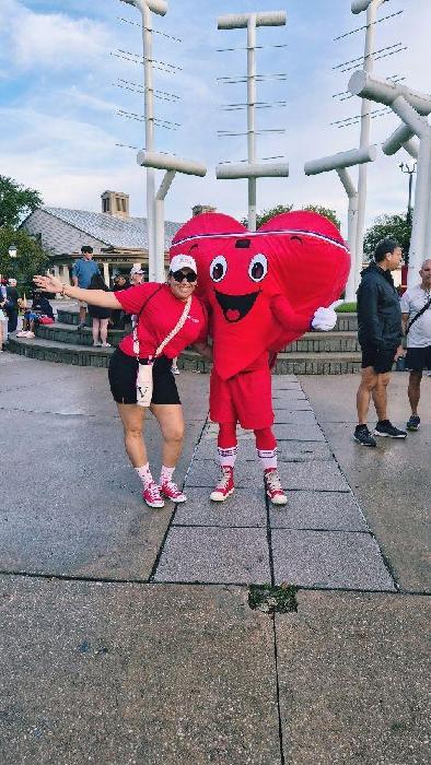 Viviana's fundraising page