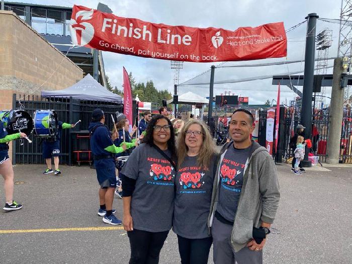 Sandy's fundraising page