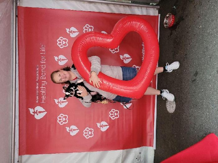 Kristin's fundraising page