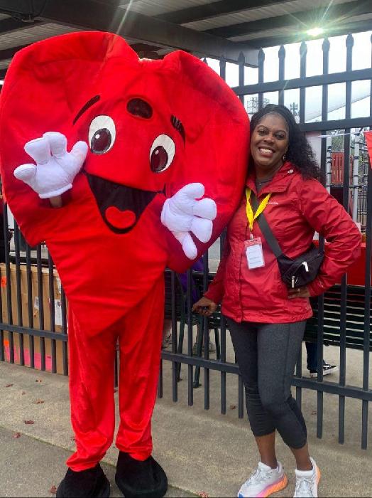 Moe's Heart Walk Team fundraising page