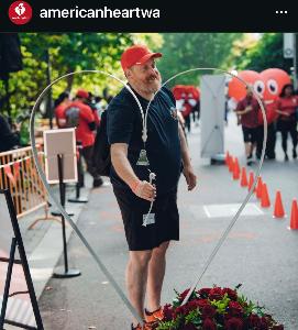 Mark's fundraising page