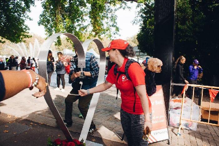 Ava's fundraising page