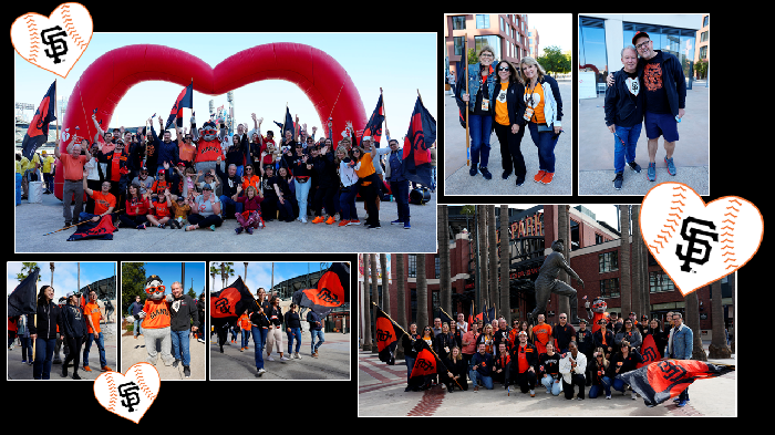 SF Giants Heart Walk Team fundraising page