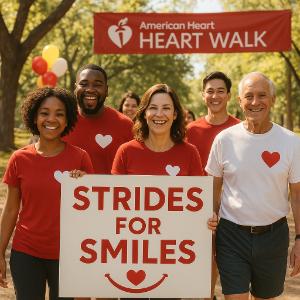 Strides for Smiles fundraising page