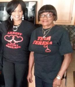 Team Teresa fundraising page