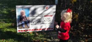 Bella's Warriors fundraising page