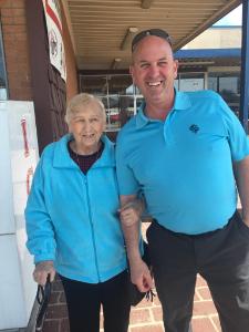 Celeste's fundraising page