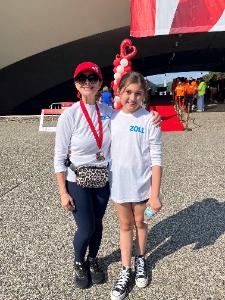 Kim's fundraising page