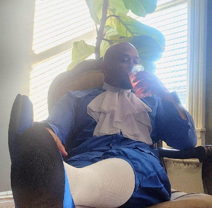 Drew's fundraising page