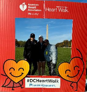 Crystal's fundraising page