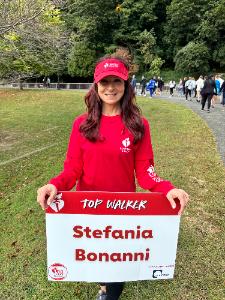 Stefania's fundraising page