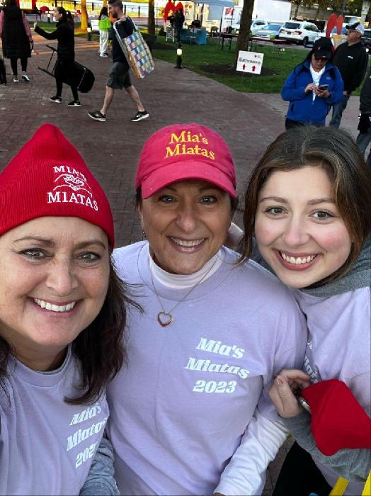 Andrea's fundraising page