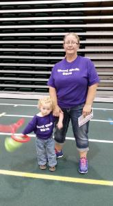 Meredith's fundraising page