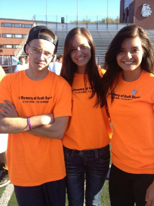 Ashley's fundraising page