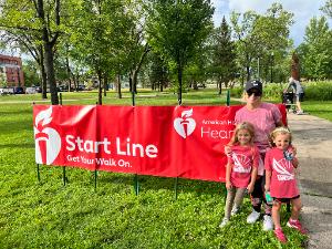 Viva's fundraising page