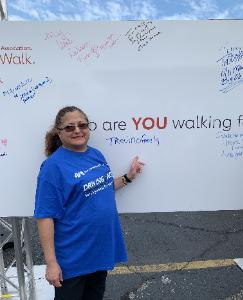 Patricia's fundraising page