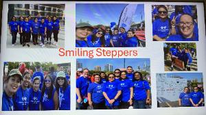 Smiling Steppers fundraising page