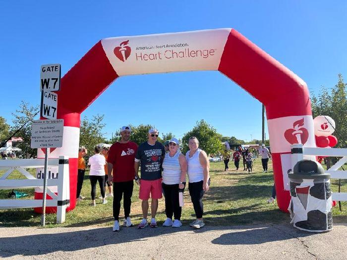 James's fundraising page