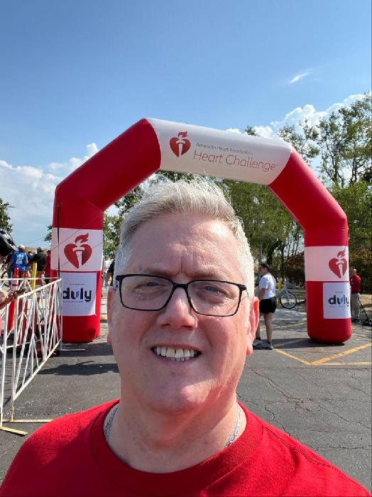 Mark's fundraising page