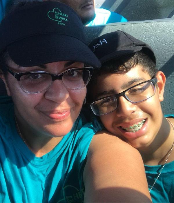 Adeline's fundraising page