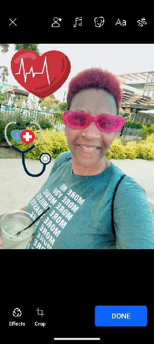 Deborah's fundraising page