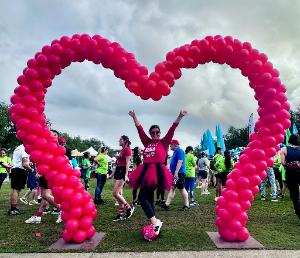 Rue's fundraising page