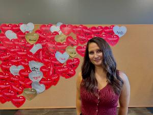 Cali's fundraising page