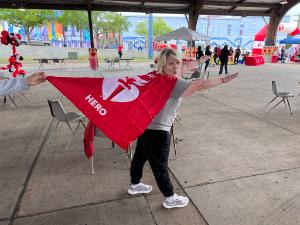 Robin's fundraising page