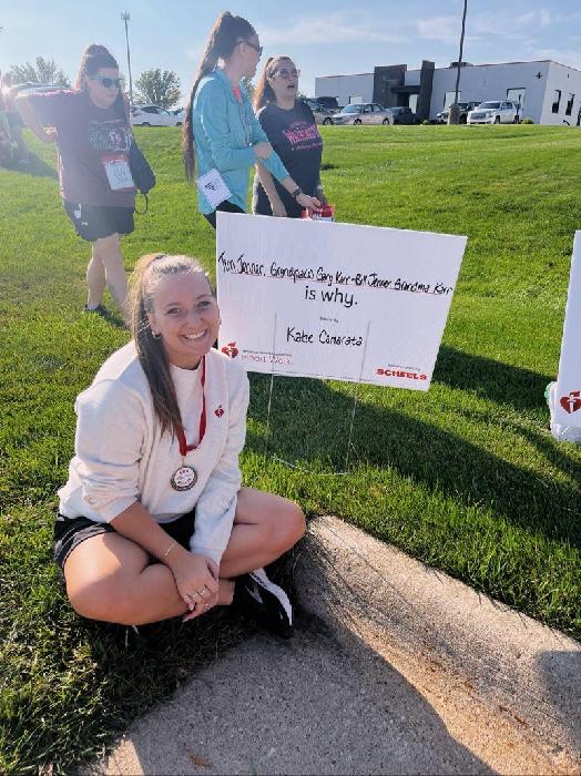 Katie's fundraising page