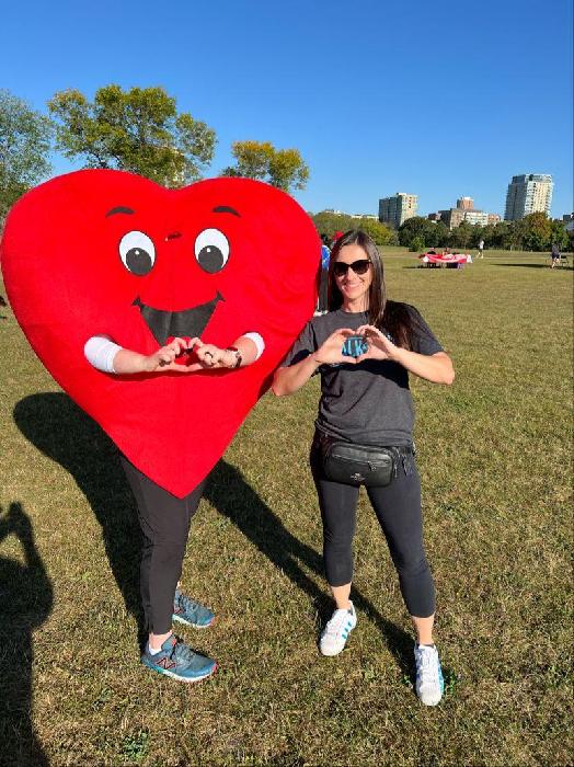 Corissa's fundraising page