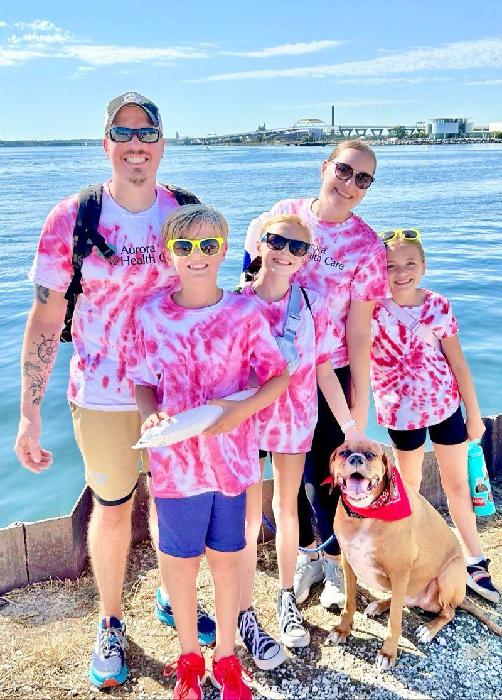 Lauren's fundraising page